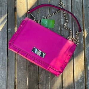 NWT Kate Spade Daniella Danbury Street Pink Leather Shoulder Bag
